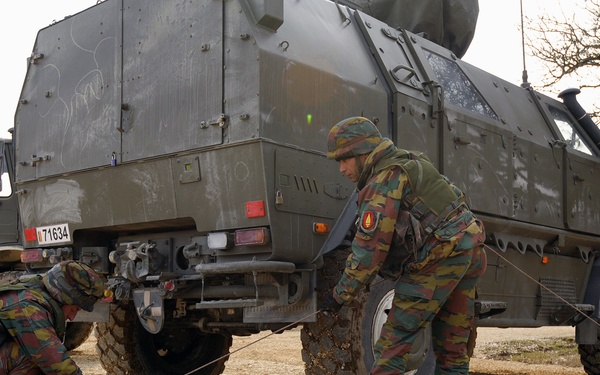 EU Battlegroup 'Rampant Lion' Exercise in Grafenwoehr, Germany