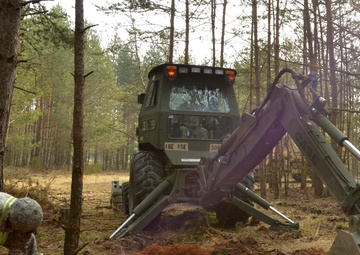 15th Engineer Battalion, 18th Engineer Brigade training exercise, Grafenwoehr, Germany
