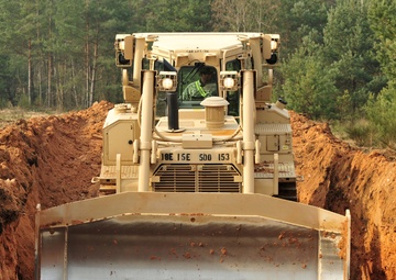 15th Engineer Battalion, 18th Engineer Brigade training exercise, Grafenwoehr, Germany