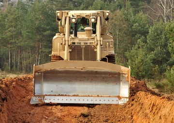 15th Engineer Battalion, 18th Engineer Brigade training exercise, Grafenwoehr, Germany