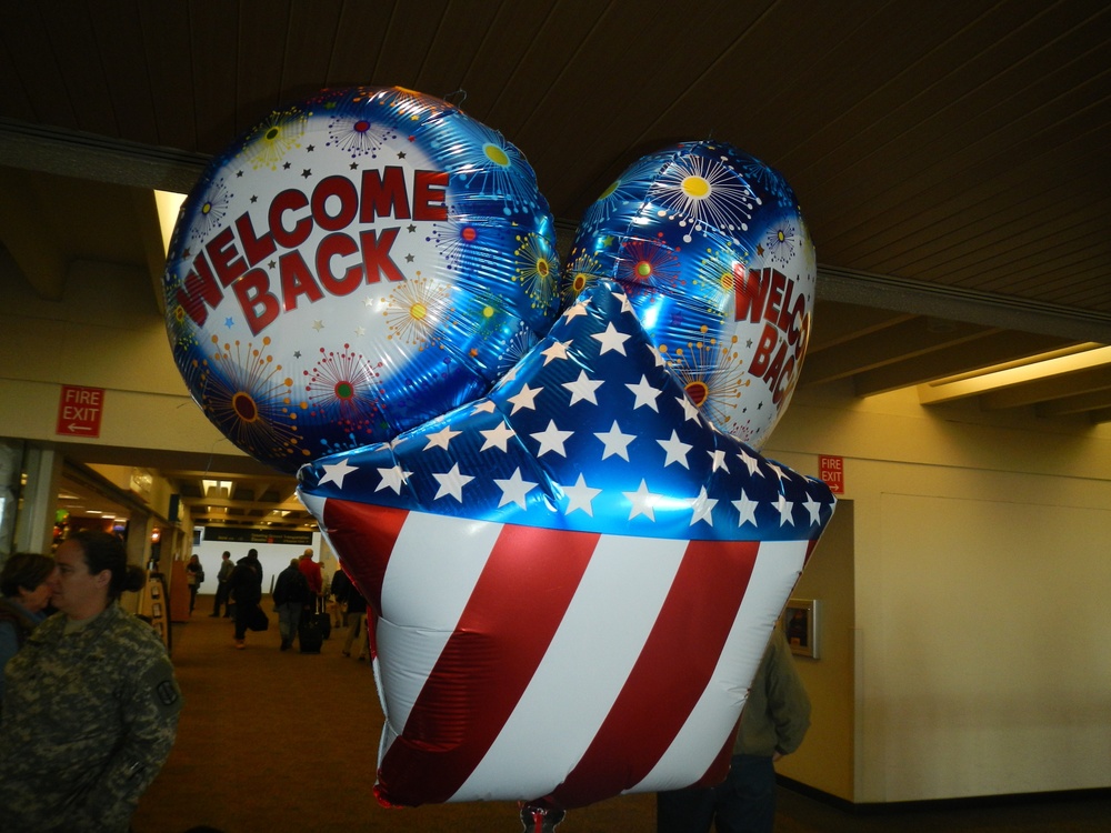 Welcome home Bravo Company, 198th ESB