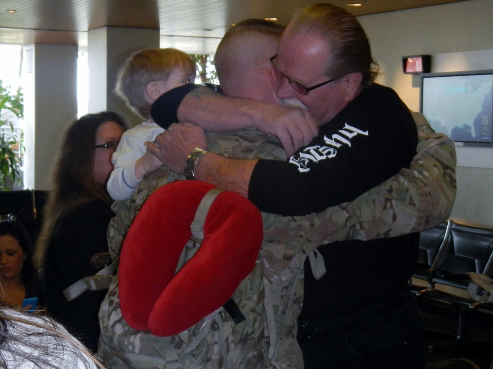 Welcome home Bravo Company, 198th ESB