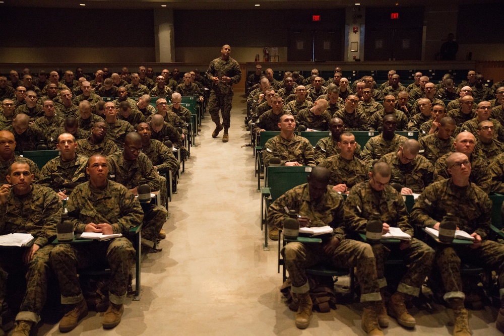 Parris Island recruits learn meaning of being Marine