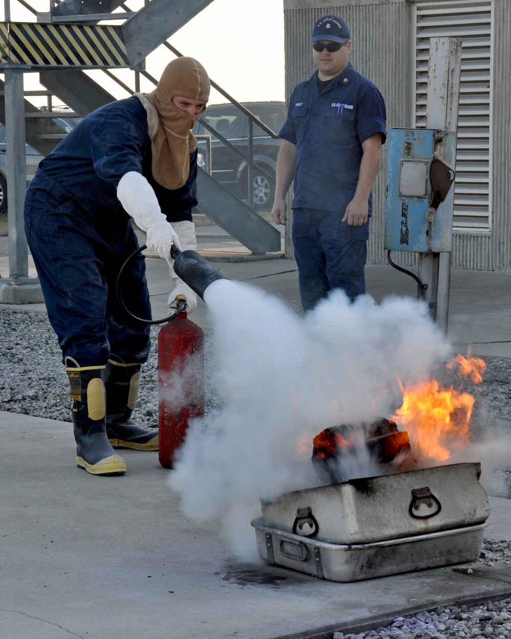 Firefighting training