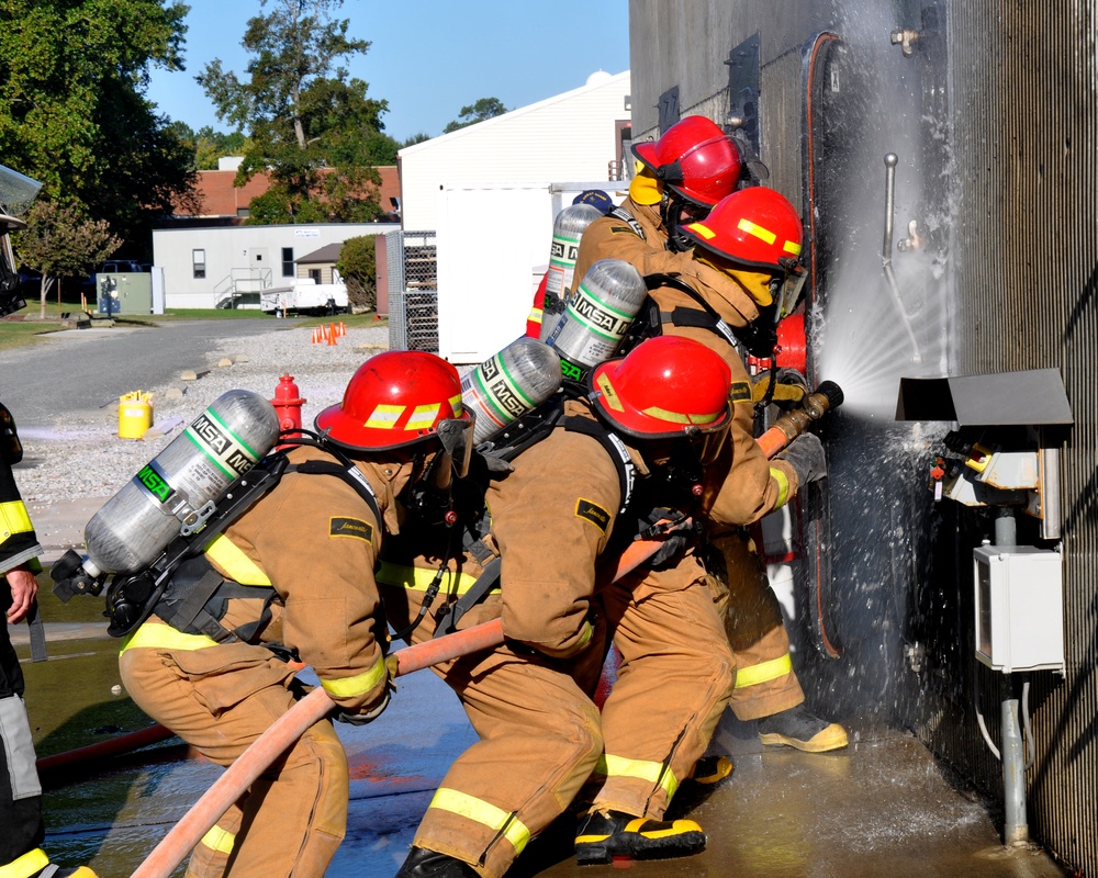 Firefighting training