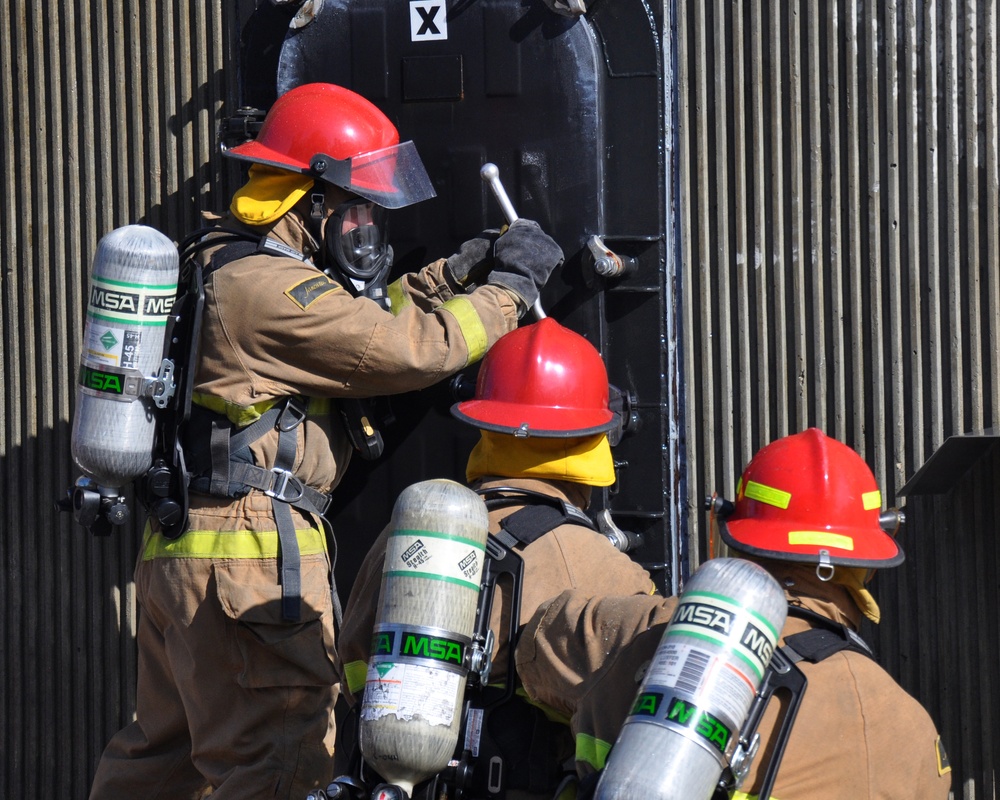 Firefighting training