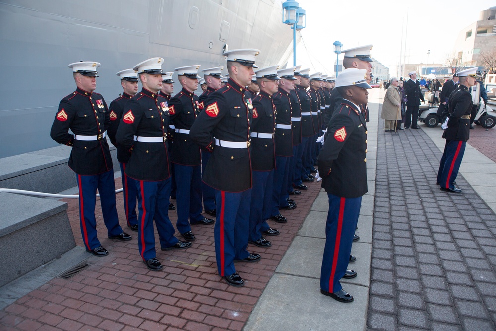 USS Somerset Commissioning Ceremony