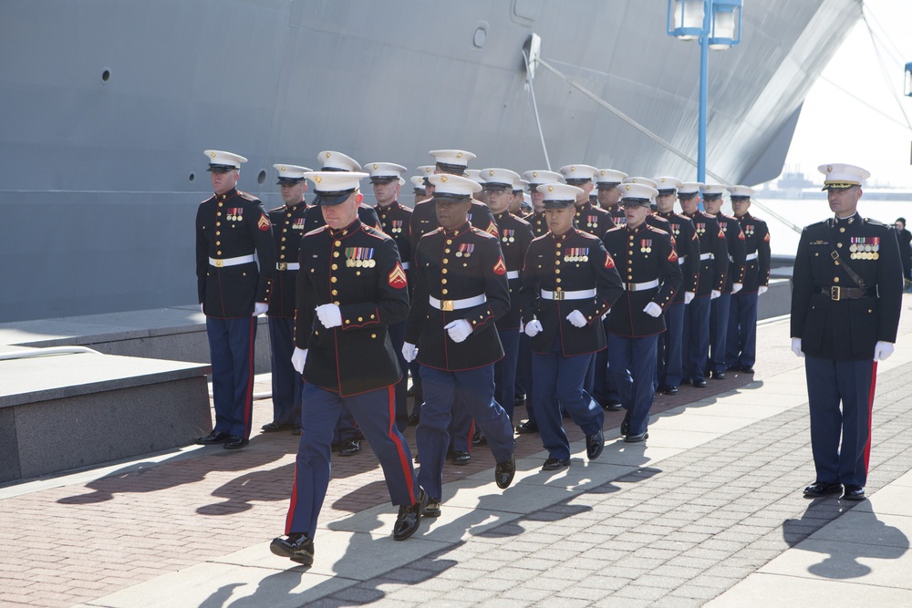 USS Somerset Commissioning Ceremony