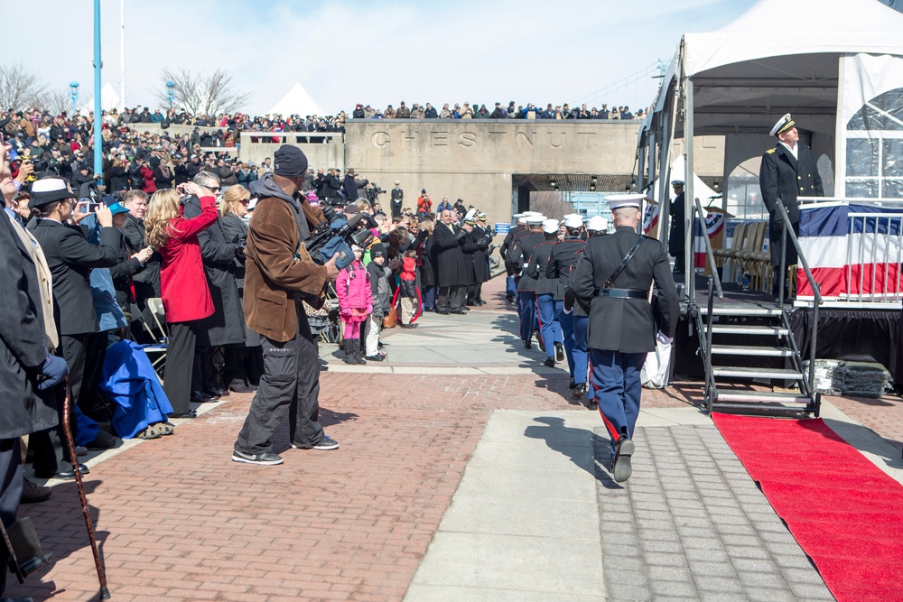 USS Somerset Commissioning Ceremony