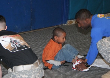 Crusader soldiers continue Boys and Girls Club partnership