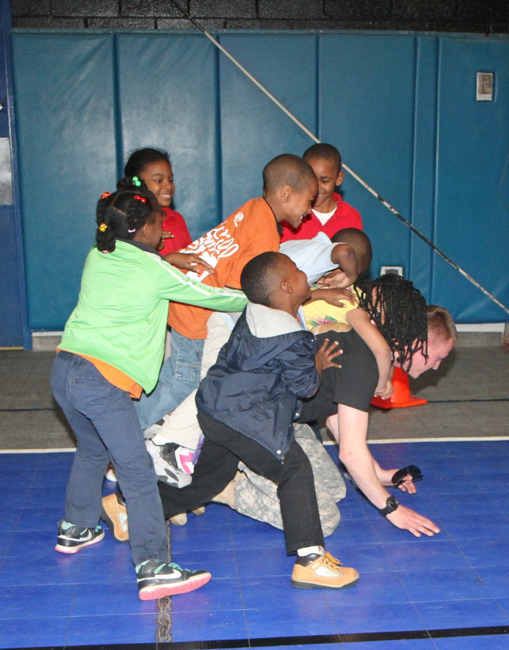 Crusader soldiers continue Boys and Girls Club partnership