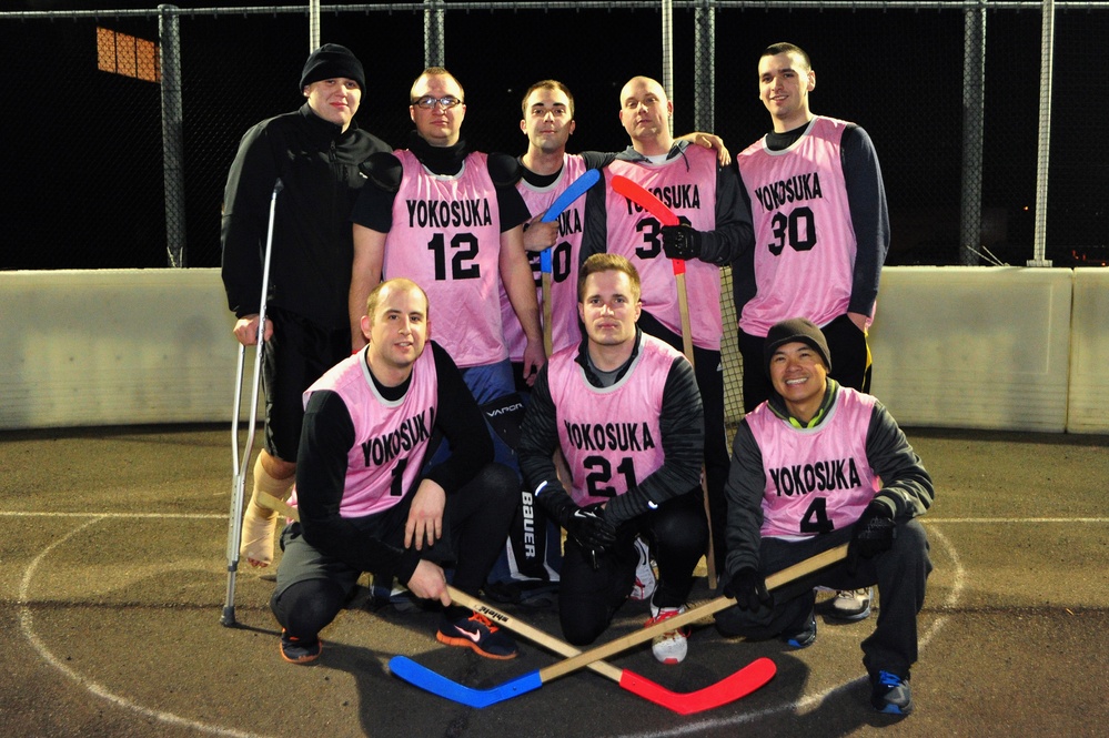 'Fenton Fliers' finish first: GW's floor hockey team wins Captain's Cup