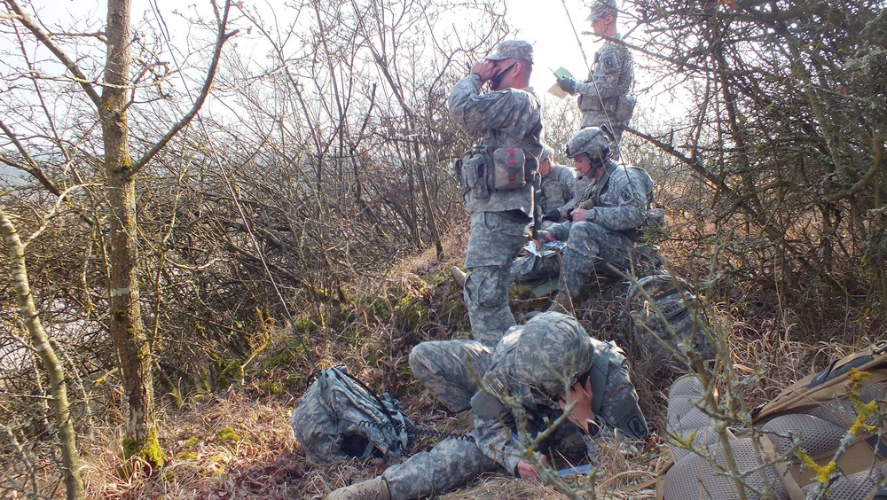 Italy-based forward observers hone their skills in Germany