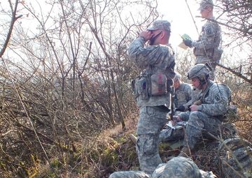 Italy-based forward observers hone their skills in Germany