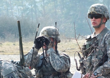 Italy-based forward observers hone their skills in Germany