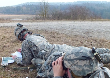 Italy-based forward observers hone their skills in Germany