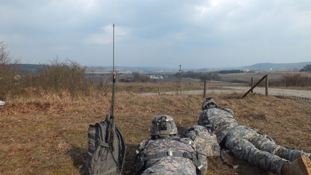 Italy-based forward observers hone their skills in Germany