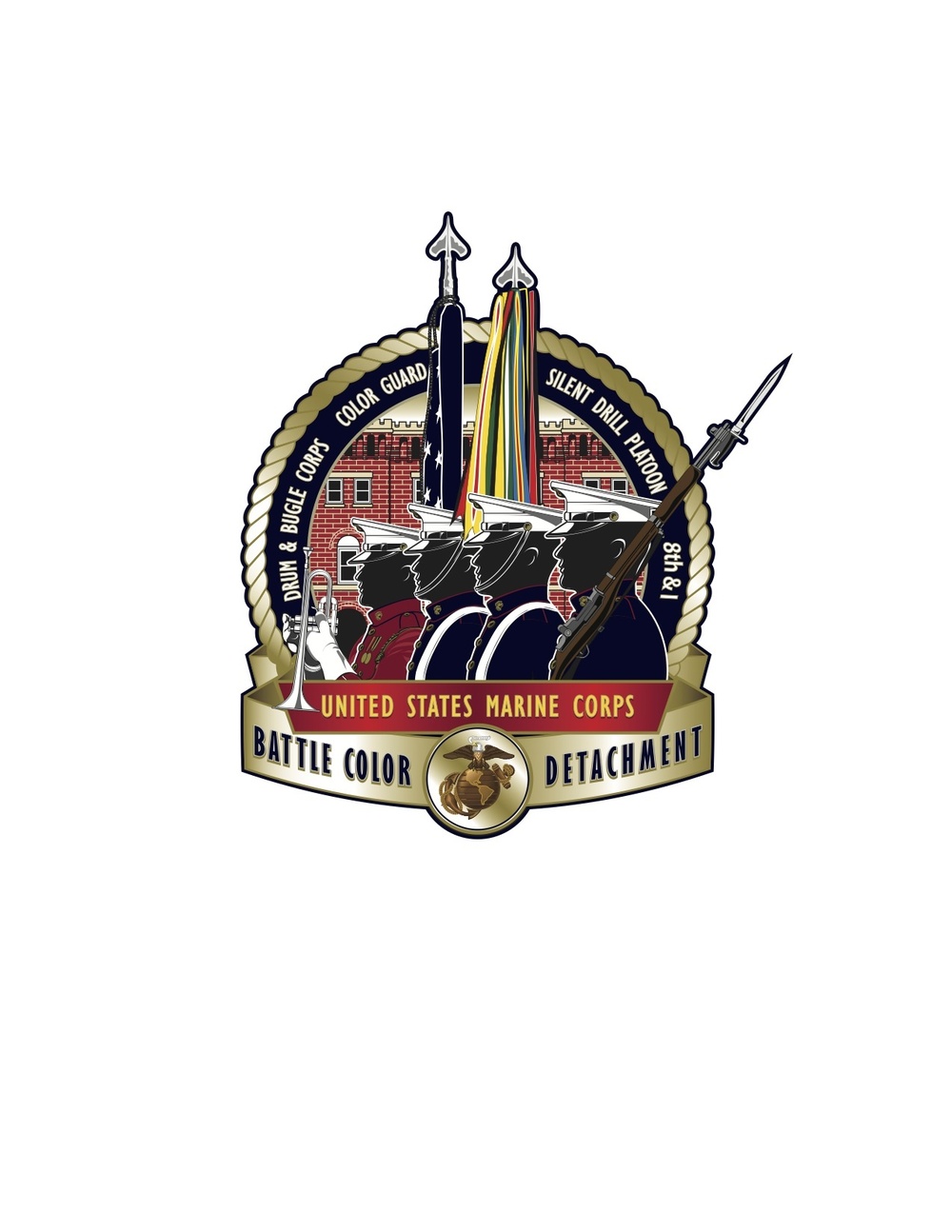 Battle Color Detachment Logo