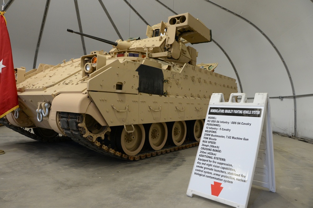 Pa. Guard announces upgraded Bradley Fighting Vehicle