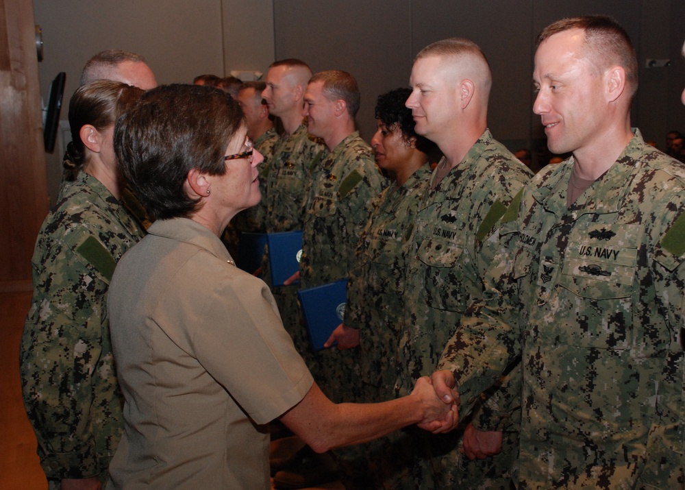 Rear Adm. Brown visits NCBC Gulfport