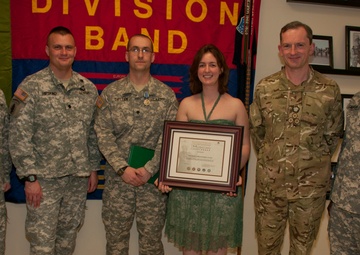 Euphonium player receives coveted leadership award