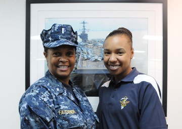 Face of Defense: Navy Relatives Reunite at Sea