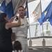 Chief Steelworker Louis Salazar commissioning ceremony