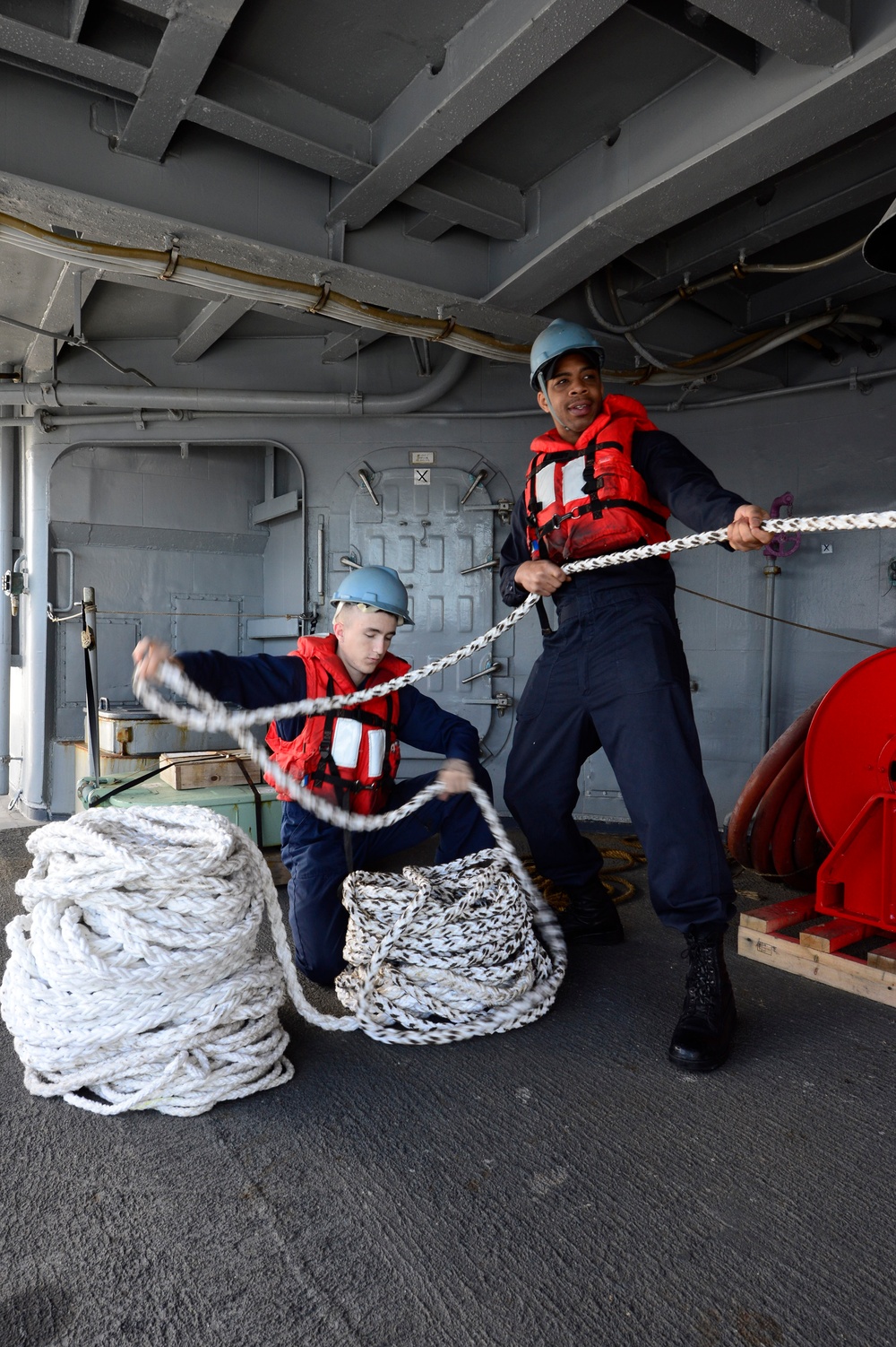 USS Philippine Sea replenishment