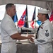 Chief Steelworker Louis Salazar commissioning ceremony