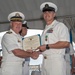 Commissioning ceremony of Chief Steelworker Louis Salazar