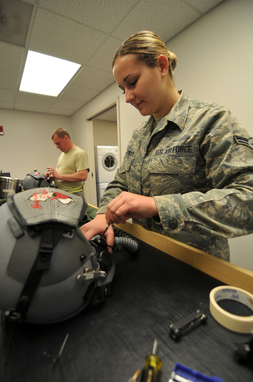 Aircrew Flight Equipment Helmet Maintenance