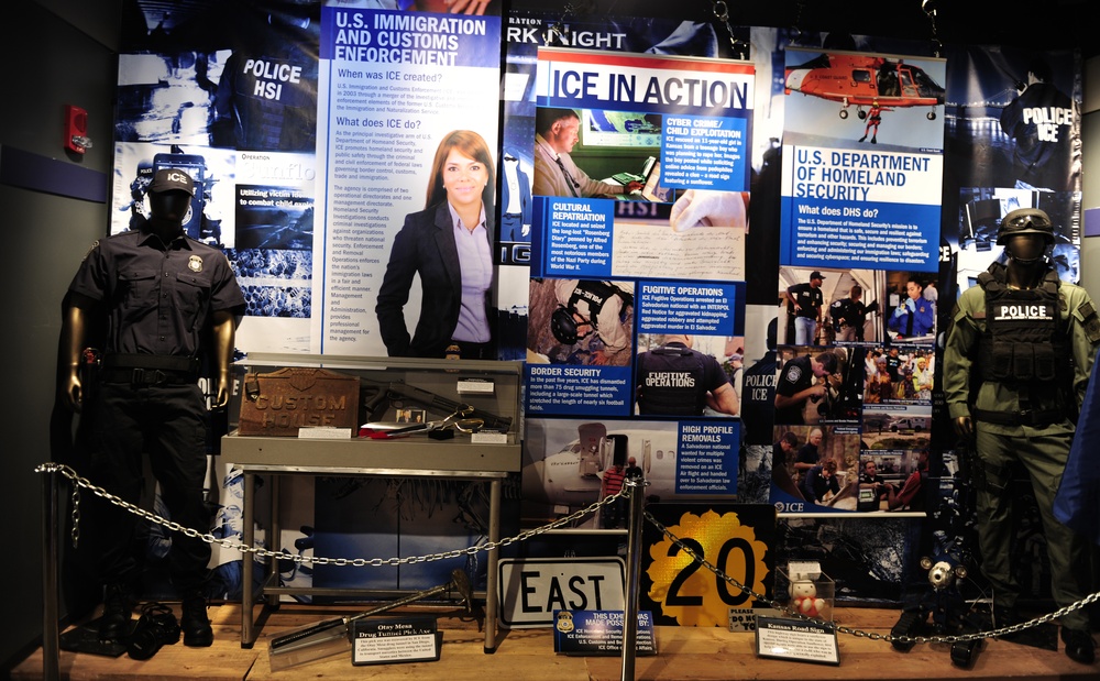 'Securing the Homeland – ICE' exhibit opens at Crime Museum in DC