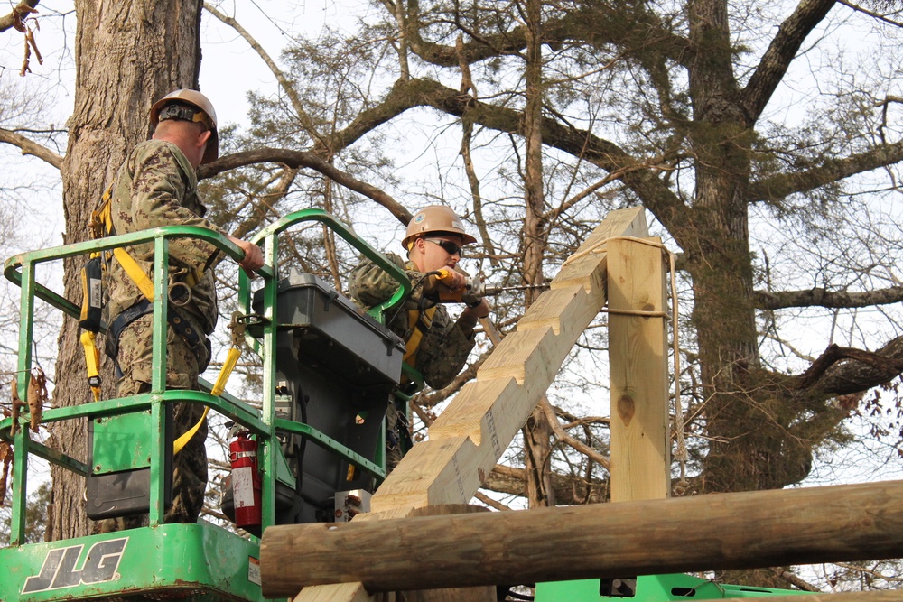 NMCB 74 at Ft. Campbell