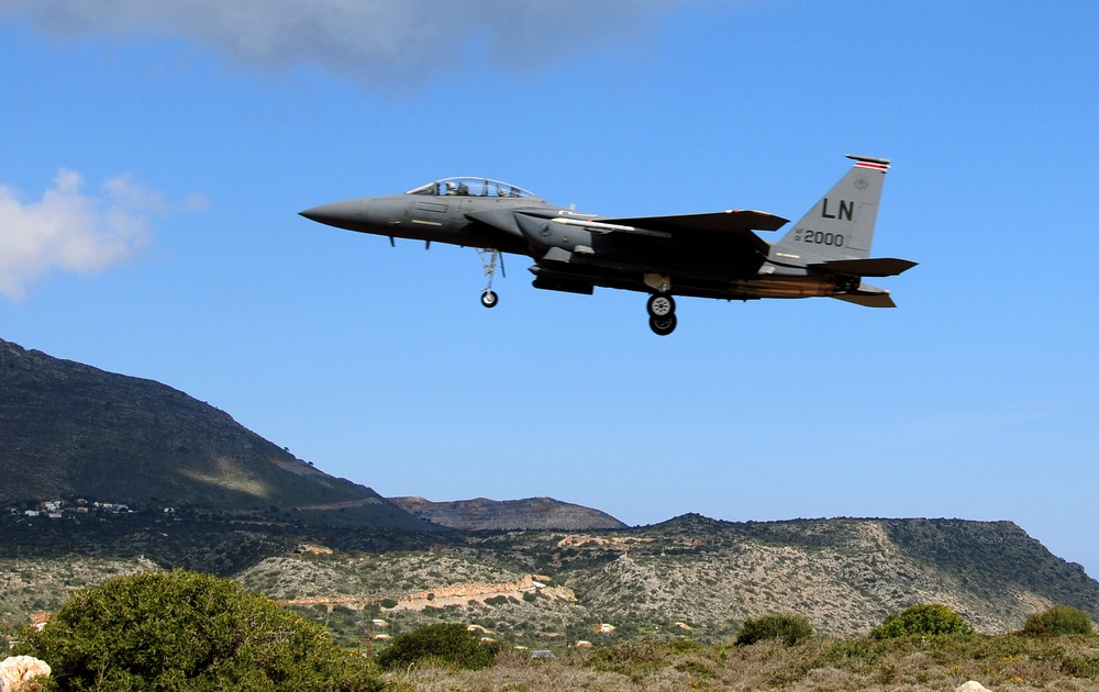 USAFE Greece flying training deployment 2014