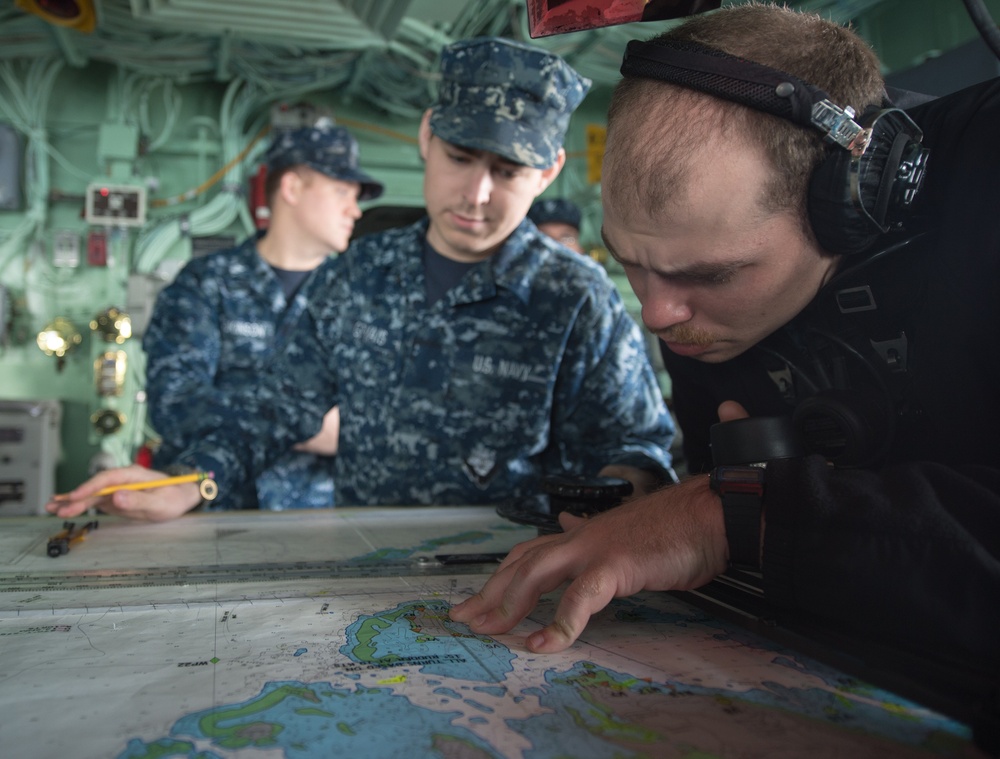 USS Denver operations