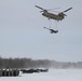 Michigan National Guard conducts cold weather sling load and howitzer live-fire exercise
