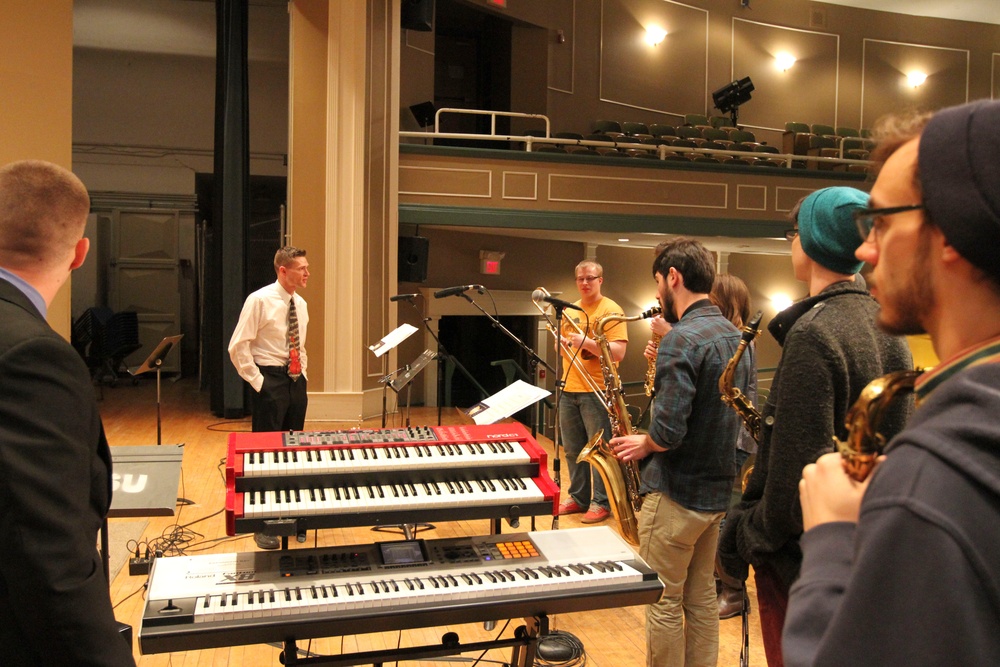 Marine Corps Jazz Ensemble performs at Western Connecticut State University