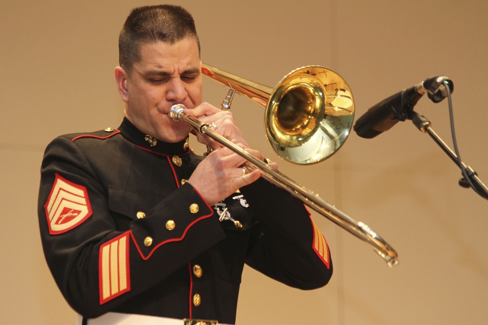 Marine Corps Jazz Ensemble performs at Western Connecticut State University