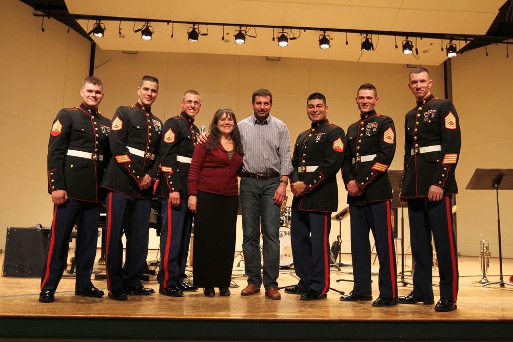 Marine Corps Jazz Ensemble performs at Western Connecticut State University