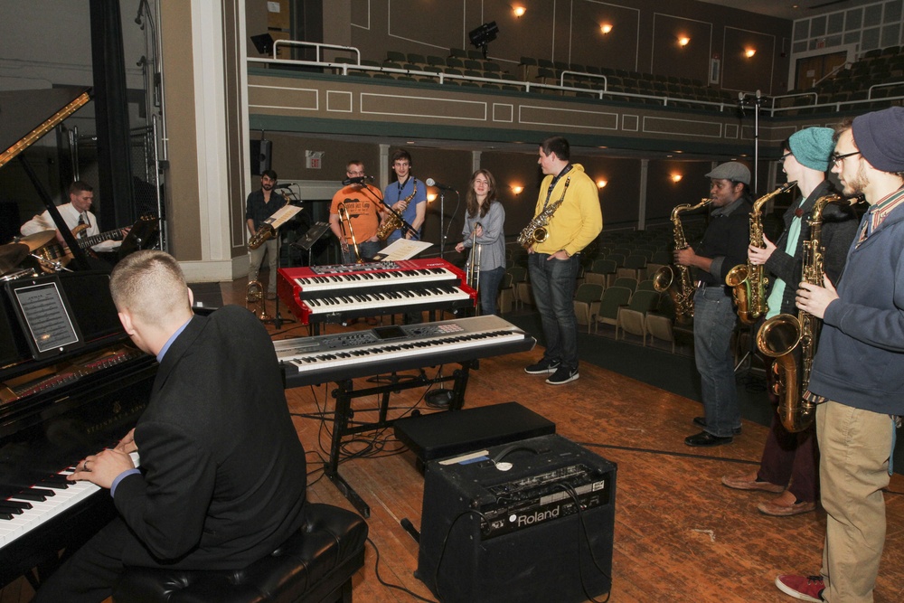 Marine Corps Jazz Ensemble performs at Western Connecticut State University