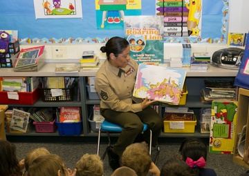 Read Across America Day brings students, Marines together