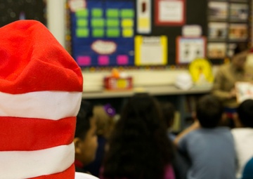 Read Across America Day brings students, Marines together