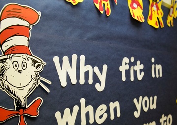 Read Across America Day brings students, Marines together