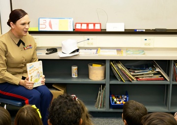 Read Across America Day brings students, Marines together