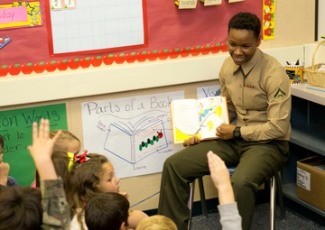 Read Across America Day brings students, Marines together