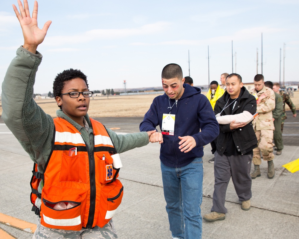 First responders conduct major accident response exercise