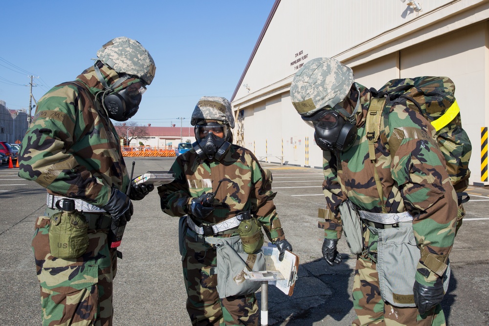 374th MXS tests operational capability during chemical attack