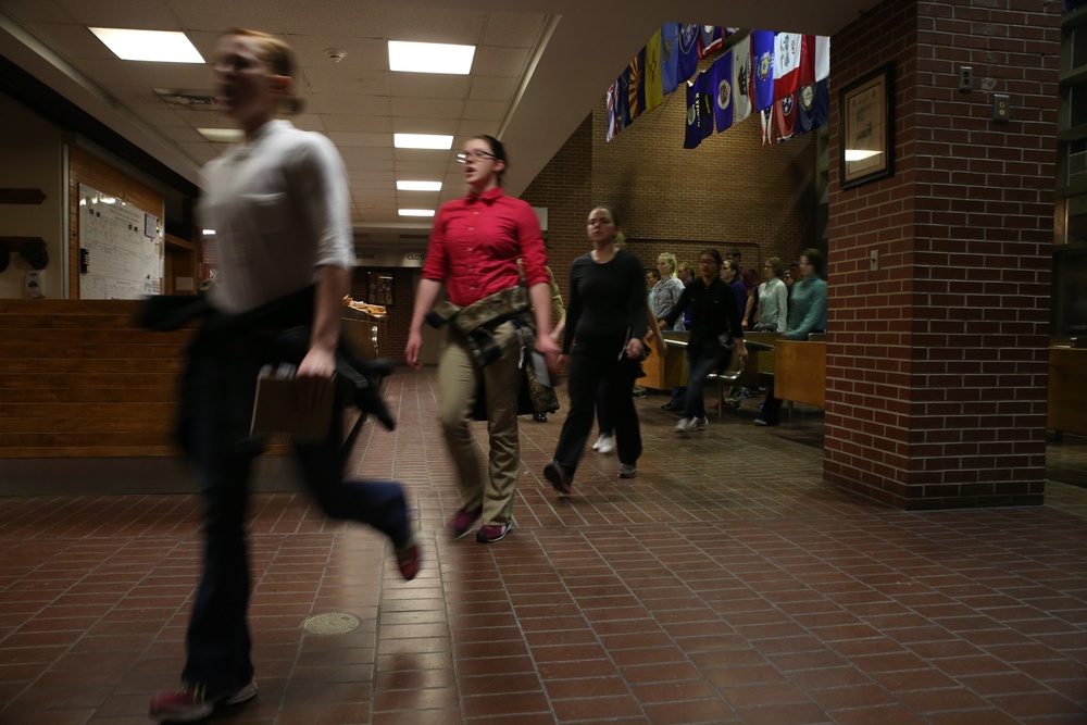 Photo Gallery: Marine recruits survive first stressful night on Parris Island