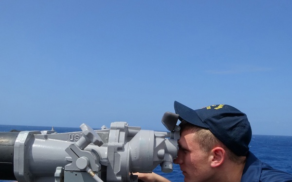 USS Spruance operations
