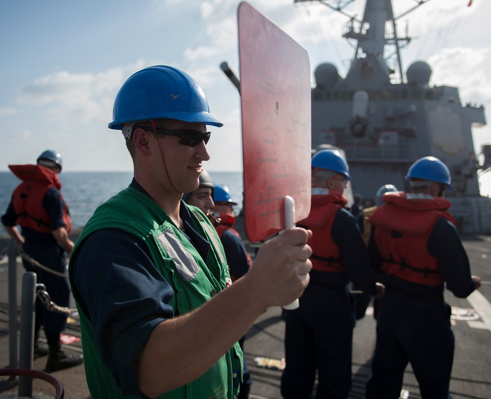 USS Bulkeley operations